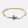 Armband med antikt svart ankare Kahiko