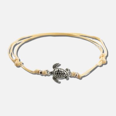 Armband med antikt svart ankare Kahiko