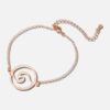 Armband med ankare i silver, blått och vitt, OPUA