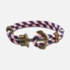 Armband med marinblå ankare POLU MOANA